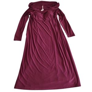 NWT Soma XL Matte Jersey Midi Bra Dress